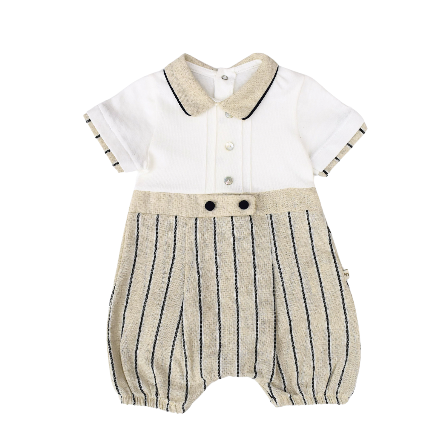 Croatia Chic Baby Boys Overall-2