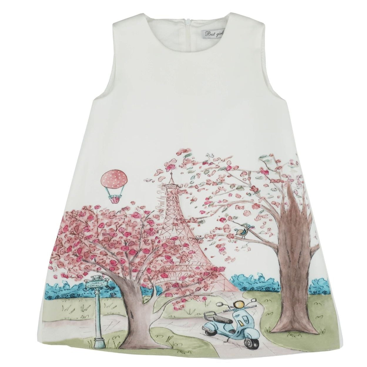 Artistic Paris Girls Casual Set-0