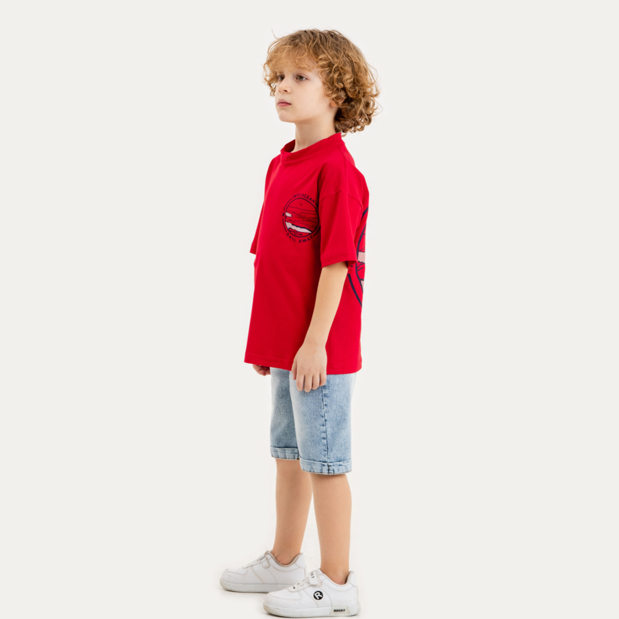 Ocean Jongens Kort Jeans Set-3