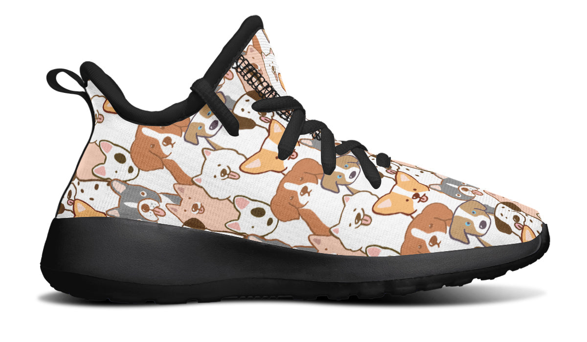 Kids Shoes Sneakers Dogs-3