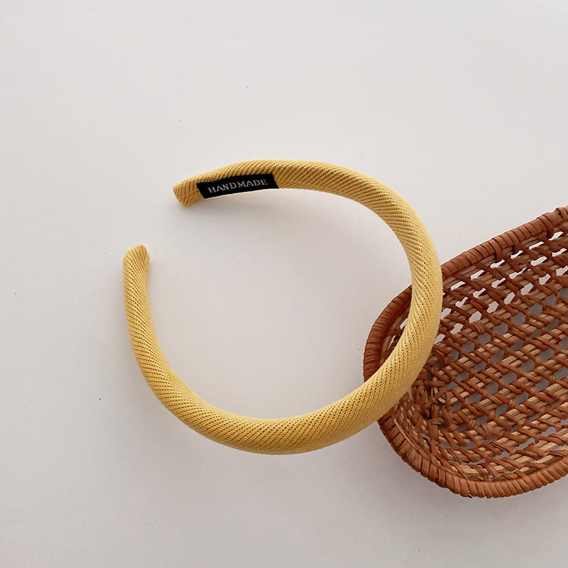 Adorable Solid Color Simple Headband-10