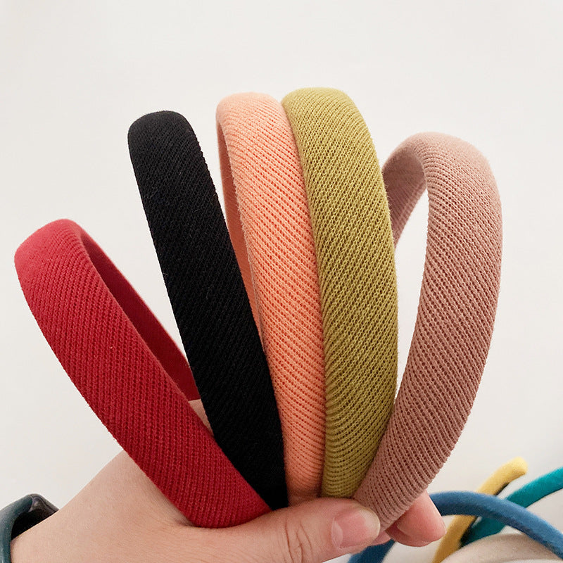 Adorable Solid Color Simple Headband-1