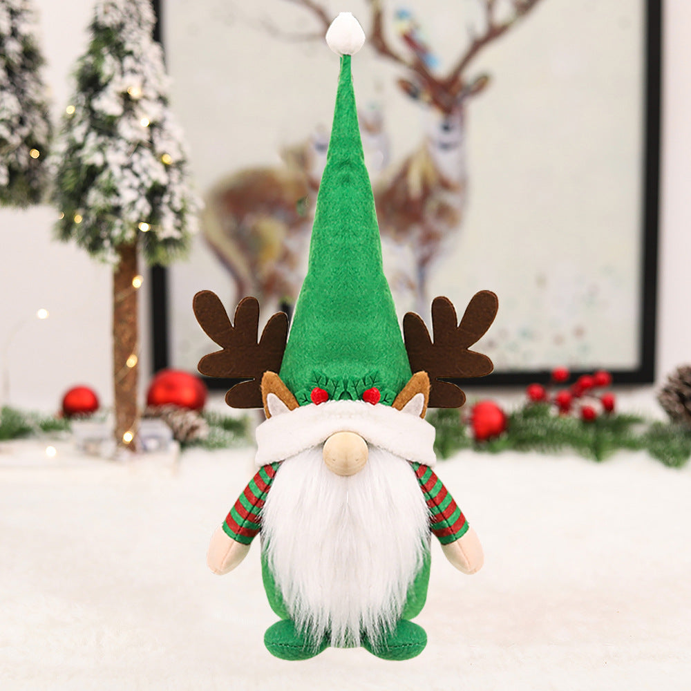 Christmas Nordic Style Santas Festival Decorative Props-7