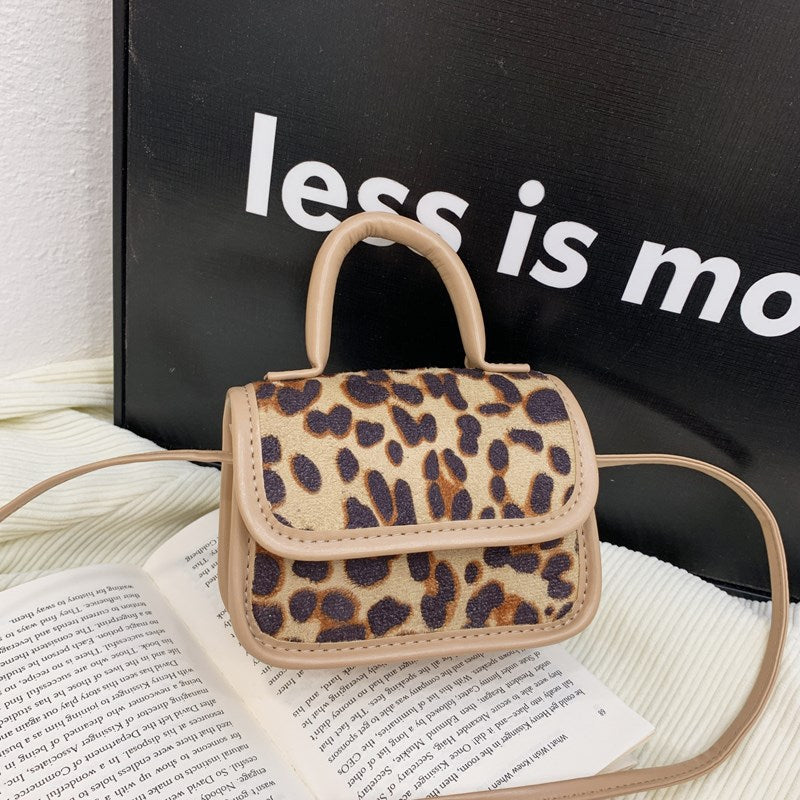 Stylish Fashion Leopard Print Girls’ Shoulder Bag-4