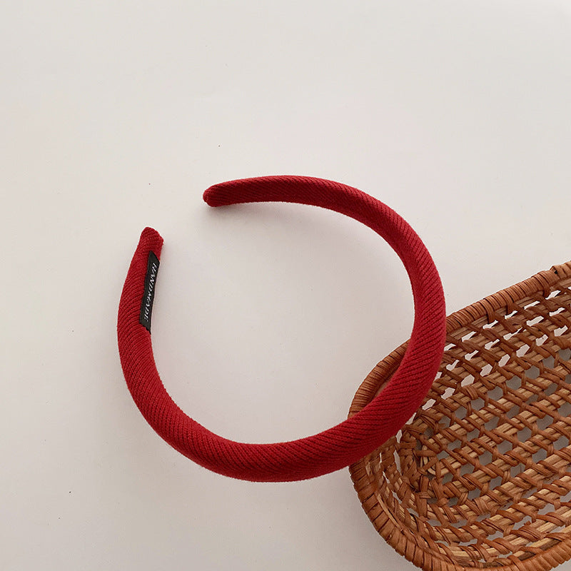 Adorable Solid Color Simple Headband-9
