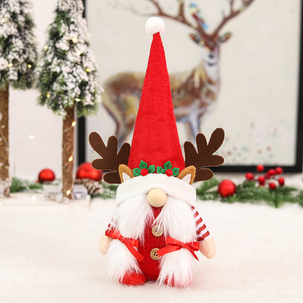 Christmas Nordic Style Santas Festival Decorative Props-8