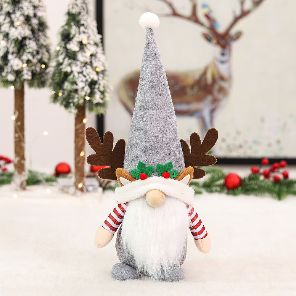 Christmas Nordic Style Santas Festival Decorative Props-6