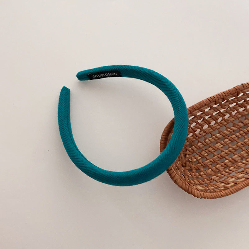 Adorable Solid Color Simple Headband-7