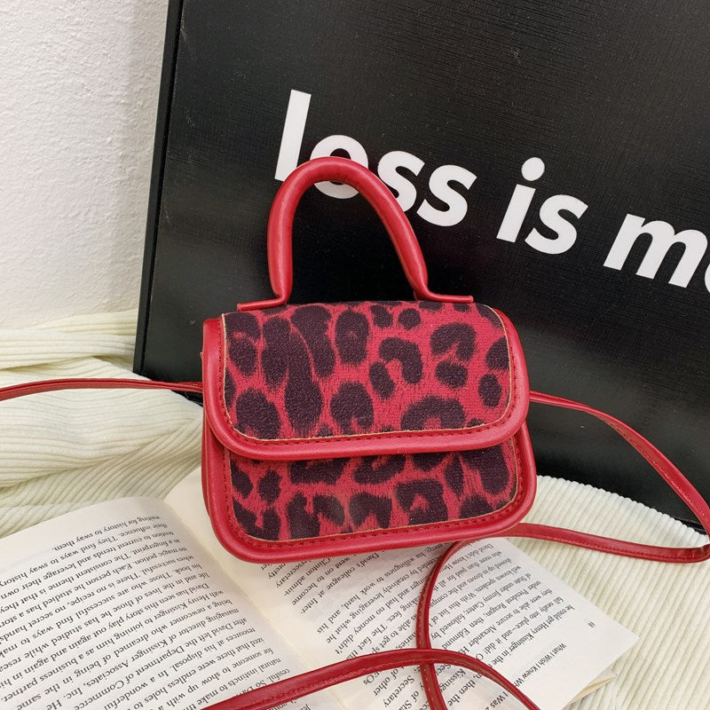 Stylish Fashion Leopard Print Girls’ Shoulder Bag-6