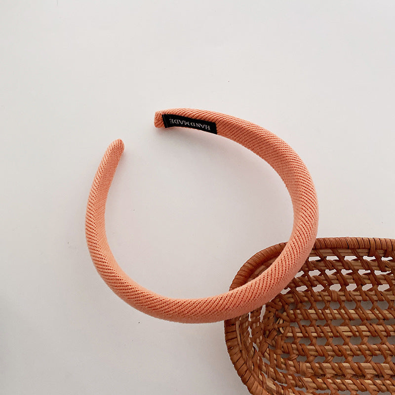 Adorable Solid Color Simple Headband-8