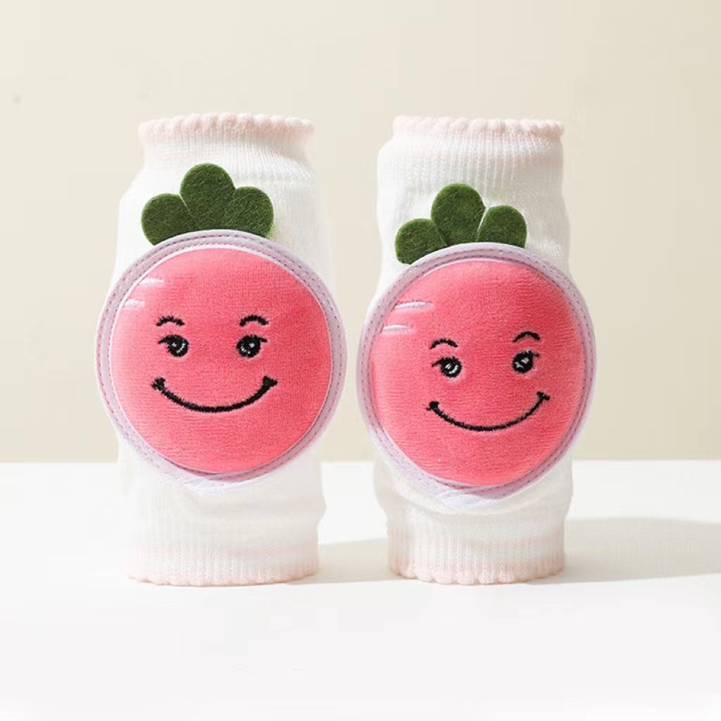 Baby 3D Cartoon Patched Pattern Mesh Breathable Design Anti-Fall Knee Pads-5