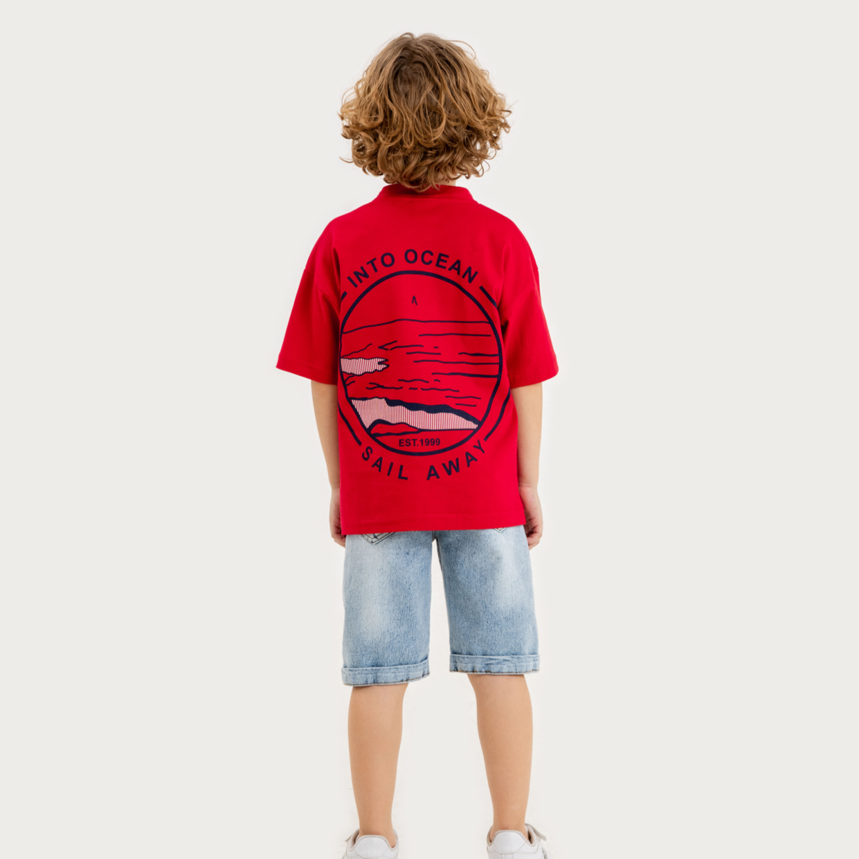 Ocean Jongens Kort Jeans Set-2